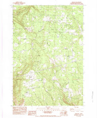 Download a high-resolution, GPS-compatible USGS topo map for Appleton, WA (1983 edition)
