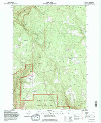 Download a high-resolution, GPS-compatible USGS topo map for Appleton, WA (1995 edition)