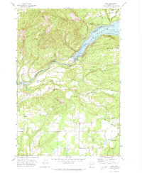 Download a high-resolution, GPS-compatible USGS topo map for Ariel, WA (1973 edition)