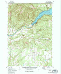 Download a high-resolution, GPS-compatible USGS topo map for Ariel, WA (1994 edition)