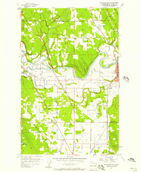 Download a high-resolution, GPS-compatible USGS topo map for Arlington West, WA (1957 edition)