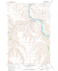 Download a high-resolution, GPS-compatible USGS topo map for Asotin, WA (1974 edition)