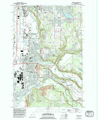 Download a high-resolution, GPS-compatible USGS topo map for Auburn, WA (1995 edition)