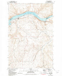 Download a high-resolution, GPS-compatible USGS topo map for Ayer, WA (1981 edition)