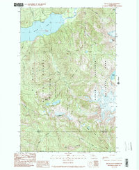Download a high-resolution, GPS-compatible USGS topo map for Bacon Peak, WA (1989 edition)