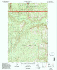 Download a high-resolution, GPS-compatible USGS topo map for Bald Knob, WA (1996 edition)
