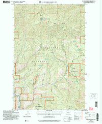 preview thumbnail of historical topo map of Chelan County, WA in 2004