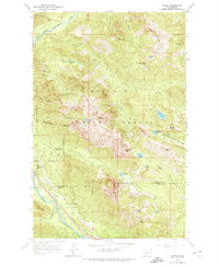 Download a high-resolution, GPS-compatible USGS topo map for Baring, WA (1974 edition)