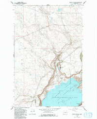 Download a high-resolution, GPS-compatible USGS topo map for Barker Canyon, WA (1992 edition)