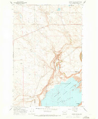 Download a high-resolution, GPS-compatible USGS topo map for Barker Canyon, WA (1971 edition)