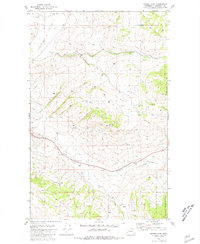 Download a high-resolution, GPS-compatible USGS topo map for Barker Mtn, WA (1981 edition)