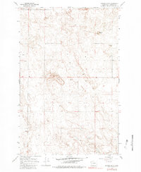 Download a high-resolution, GPS-compatible USGS topo map for Barnes Butte, WA (1983 edition)