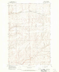 Download a high-resolution, GPS-compatible USGS topo map for Batum, WA (1970 edition)