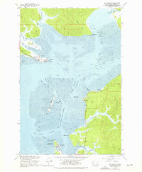 Download a high-resolution, GPS-compatible USGS topo map for Bay Center, WA (1976 edition)