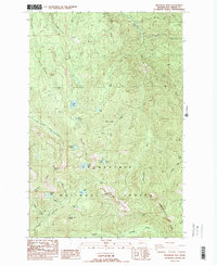 preview thumbnail of historical topo map of Pierce County, WA in 1986