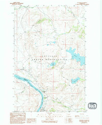 Download a high-resolution, GPS-compatible USGS topo map for Belvedere, WA (1994 edition)