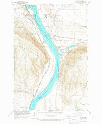 Download a high-resolution, GPS-compatible USGS topo map for Beverly, WA (1966 edition)