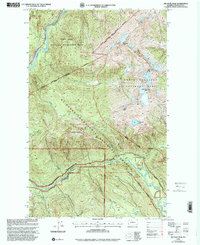 preview thumbnail of historical topo map of Skagit County, WA in 1999