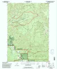 Download a high-resolution, GPS-compatible USGS topo map for Big Huckleberry Mtn, WA (1997 edition)