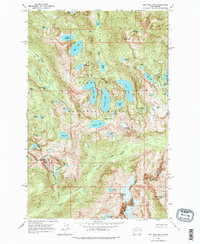 Download a high-resolution, GPS-compatible USGS topo map for Big Snow Mtn, WA (1979 edition)