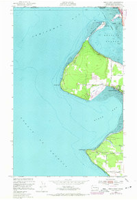 Download a high-resolution, GPS-compatible USGS topo map for Birch Point, WA (1974 edition)