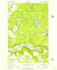 Download a high-resolution, GPS-compatible USGS topo map for Black Diamond, WA (1956 edition)
