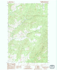 Download a high-resolution, GPS-compatible USGS topo map for Blackhorse Canyon, WA (1994 edition)