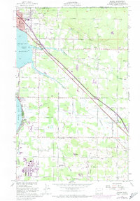 preview thumbnail of historical topo map of Blaine, WA in 1952