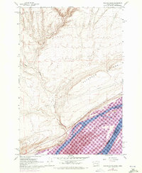 Download a high-resolution, GPS-compatible USGS topo map for Blalock Island, WA (1972 edition)