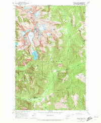 Download a high-resolution, GPS-compatible USGS topo map for Blanca Lake, WA (1972 edition)