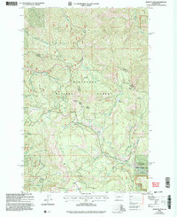 Download a high-resolution, GPS-compatible USGS topo map for Blewett Pass, WA (2006 edition)