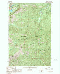 Download a high-resolution, GPS-compatible USGS topo map for Blewett, WA (1989 edition)