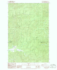 Download a high-resolution, GPS-compatible USGS topo map for Blue Mountain, WA (1986 edition)