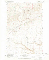 Download a high-resolution, GPS-compatible USGS topo map for Bluelight, WA (1966 edition)