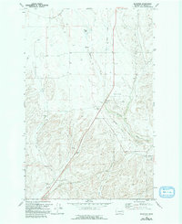 Download a high-resolution, GPS-compatible USGS topo map for Bluestem, WA (1993 edition)