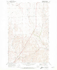 Download a high-resolution, GPS-compatible USGS topo map for Bluestem, WA (1972 edition)