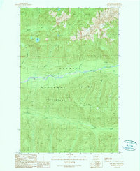 Download a high-resolution, GPS-compatible USGS topo map for Bob Creek, WA (1990 edition)