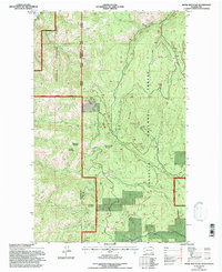 Download a high-resolution, GPS-compatible USGS topo map for Bodie Mountain, WA (1997 edition)