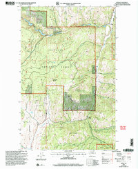 Download a high-resolution, GPS-compatible USGS topo map for Bodie, WA (2004 edition)