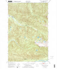 Download a high-resolution, GPS-compatible USGS topo map for Bogachiel Peak, WA (1977 edition)