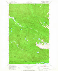 Download a high-resolution, GPS-compatible USGS topo map for Bogachiel Peak, WA (1965 edition)