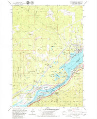 Download a high-resolution, GPS-compatible USGS topo map for Bonneville Dam, WA (1979 edition)