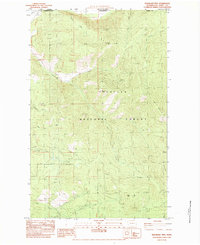 Download a high-resolution, GPS-compatible USGS topo map for Boundary Mtn, WA (1983 edition)