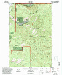 Download a high-resolution, GPS-compatible USGS topo map for Boundary Mtn, WA (1996 edition)