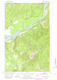 Download a high-resolution, GPS-compatible USGS topo map for Boundary, WA (1982 edition)