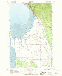 Download a high-resolution, GPS-compatible USGS topo map for Bow, WA (1969 edition)