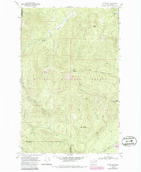 Download a high-resolution, GPS-compatible USGS topo map for Boyer Mtn, WA (1986 edition)