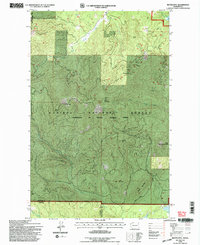 Download a high-resolution, GPS-compatible USGS topo map for Boyer Mtn, WA (1997 edition)