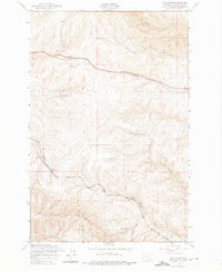 preview thumbnail of historical topo map of Kittitas County, WA in 1953