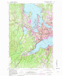 Download a high-resolution, GPS-compatible USGS topo map for Bremerton West, WA (1982 edition)